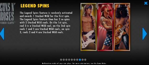 Guns N' Roses Legend Spins