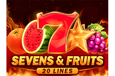 Sevens & Fruits: 20 lines