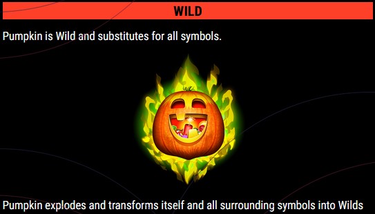 Xploding Pumpkins WILD SYMBOL