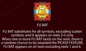 88 Fortunes Megaways symbols FU BAT