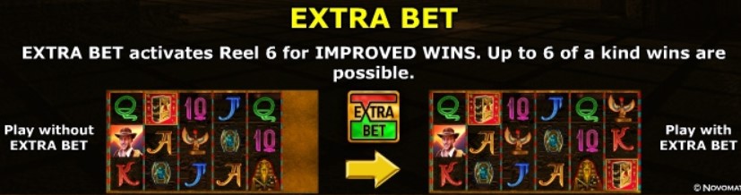 Book of Ra 6 Deluxe EXTRA BET