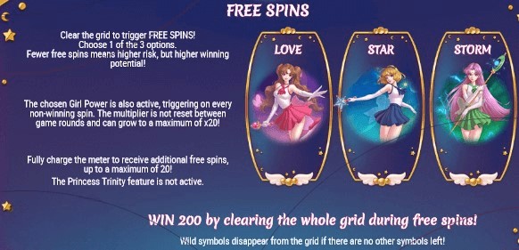 Moon Princess FREE SPINS