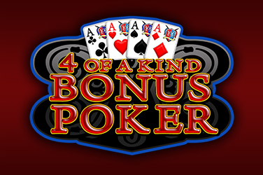 4 of a Kind Bonus Poker