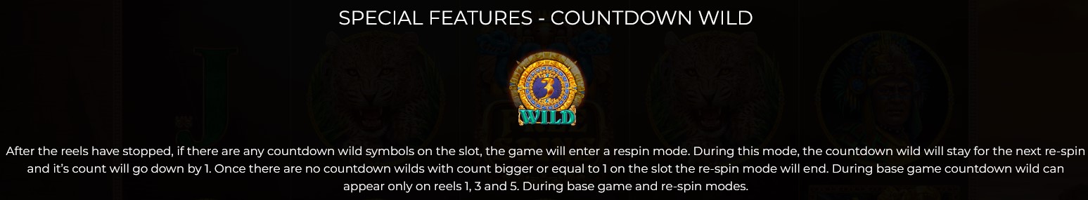 Aztec Spell COUNTDOWN WILD