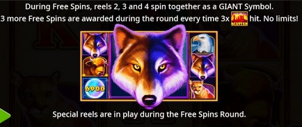 Wolf Gold Free Spins