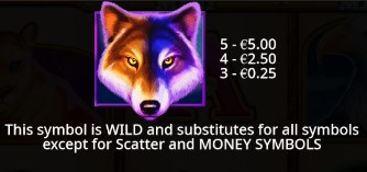 Wolf Gold Wild Symbol