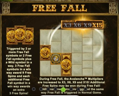 Gonzo's Quest Megaways free fall