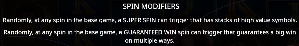 Curse of the Werewolf Megaways SPIN MODIFIER