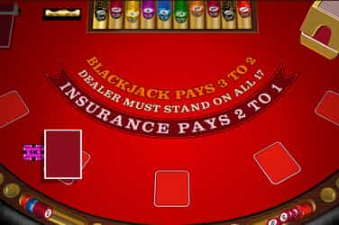 High Limit European Blackjack Microgaming