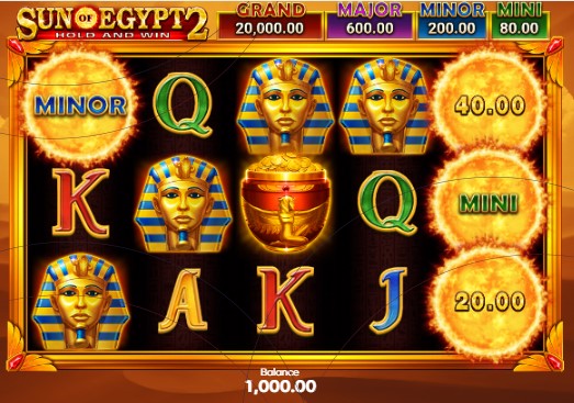 Sun of Egypt 2 theme and design