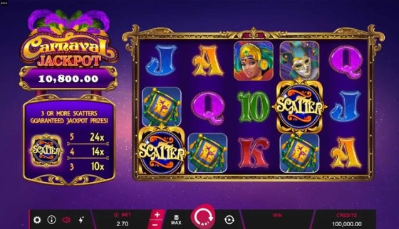 Carnaval Jackpot Theme