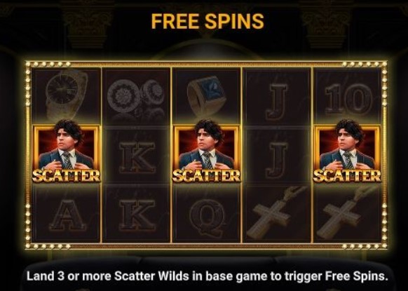 Diego el Pibe de Oro FREE SPINS