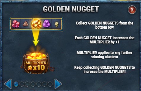 Miner Donkey gold nugget