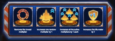 Multiplier Odyssey free spins symbols