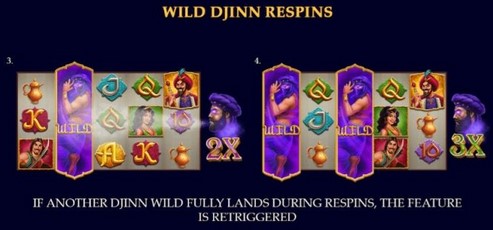 Power Play Djinn of Storms WILD DJINN RESPINS 1