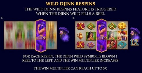 Power Play Djinn of Storms WILD DJINN RESPINS