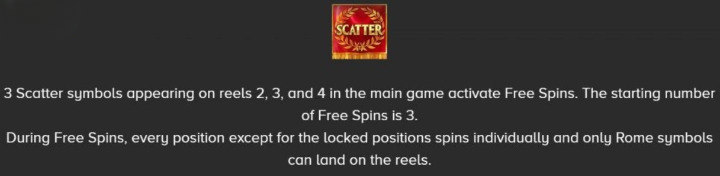 Rome The Golden Age FREE SPINS