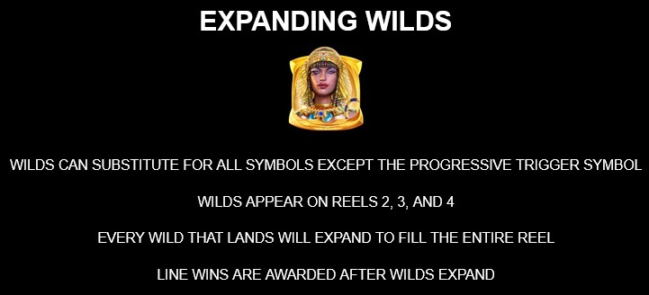 Queen of Alexandria EXPANDING WILDS