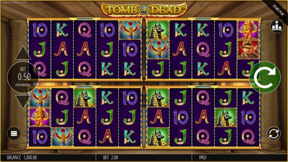 Tomb Of Dead Power 4 Slots Theme