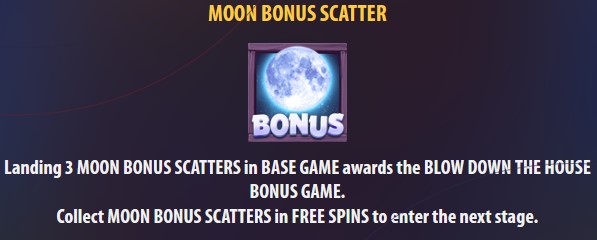 Big Bad Wolf Megaways MOON BONUS SCATTER