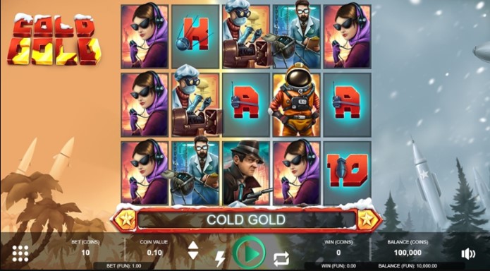 Cold gold theme and design