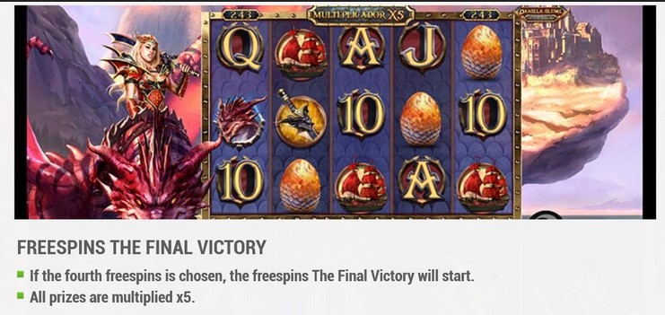 Daniela Blume Golden Throne FREESPINS THE FINAL VICTORY