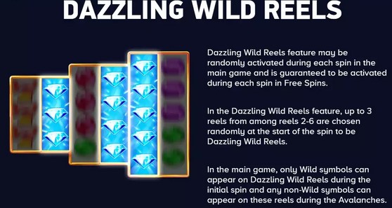 Dazzle Me Megaways DAZZLING WILD REELS