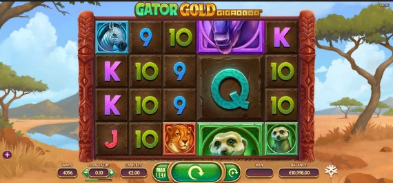 Gator Gold Gigablox Theme