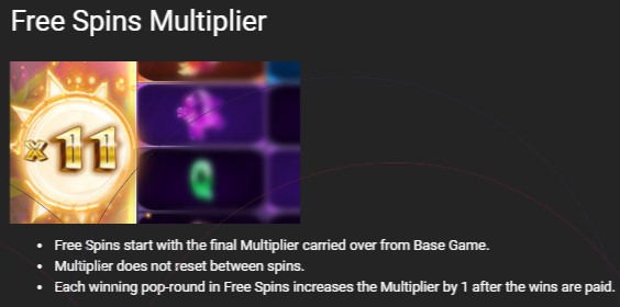 HippoPop Free spins Multiplier