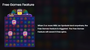 Jammin Jars 2 free game feature