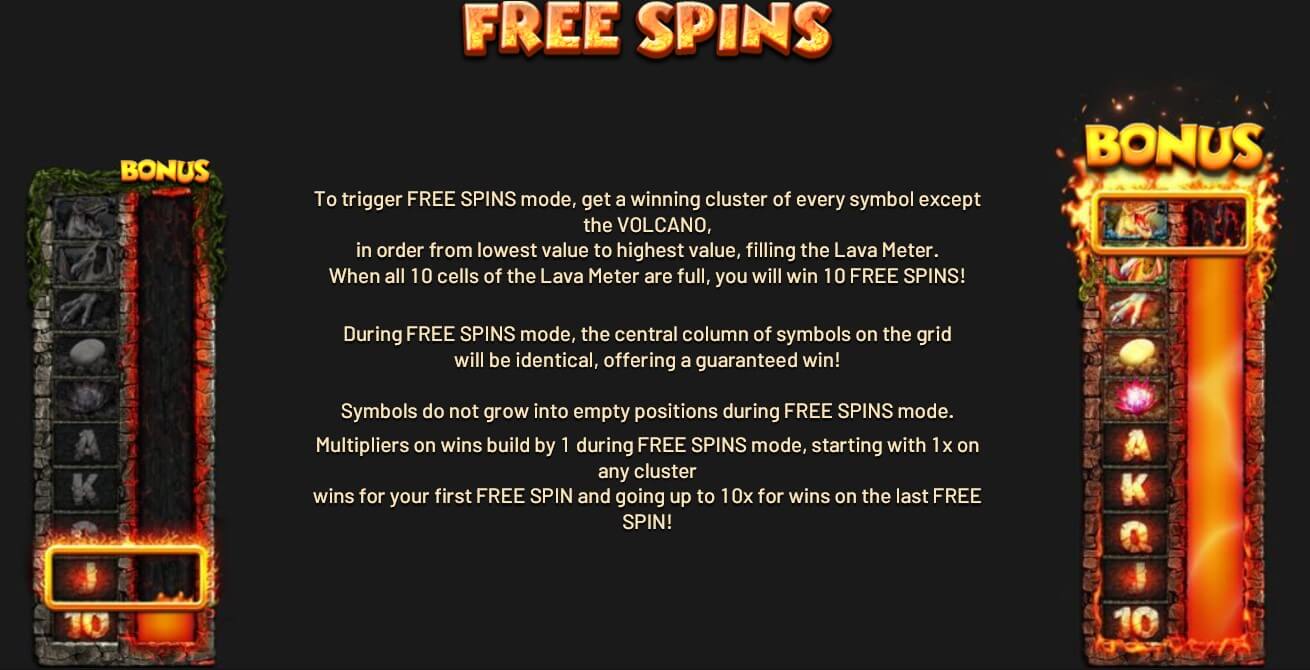 Lava Gold FREE SPINS