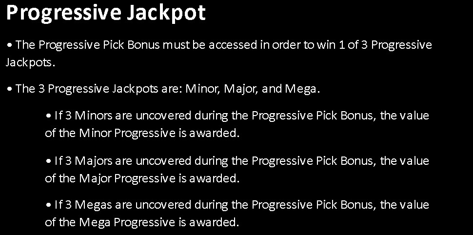 Flippin Rich PROGRESIVE JACKPOT 1