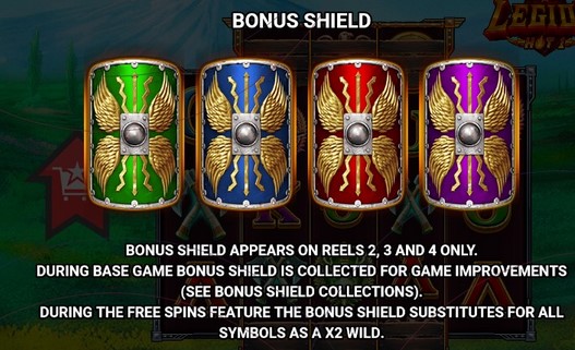 Legion Hot 1 BONUS SHIELD