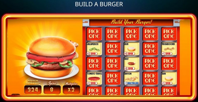 Royale With Cheese Megaways BUILD A BURGER