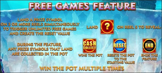 Atlantis Cash Collect FREE GAMES FEATURE