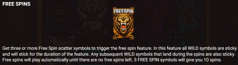 Born Wild FREE SPINS