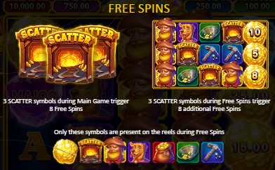 Hit the Gold! free spins