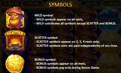 Hit the Gold! wild scatter bonus