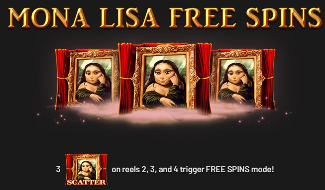 Return to Paris mona lisa free spins