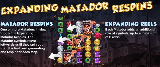 Wild Toro II expanding matador respins