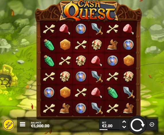 Cash Quest theme and design