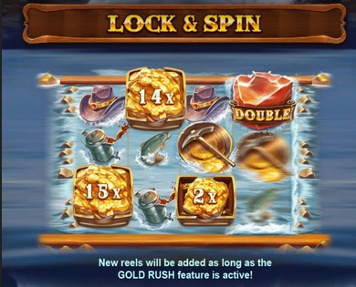 Get the Gold INFINIREELS Lock and Spin