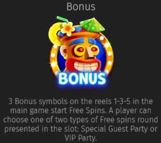 Aloha King Elvis BONUS SYMBOL