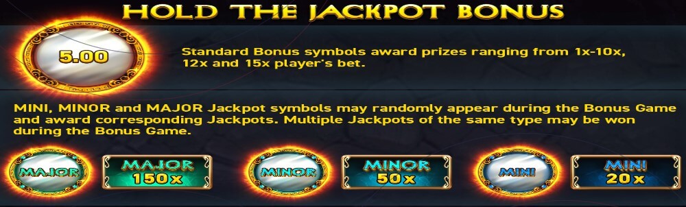 Power of Gods Medusa HOLD THE JACKPOT BONUS 1