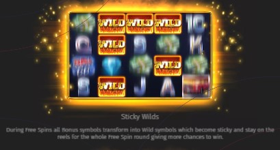 Road 2 Riches sticky wilds