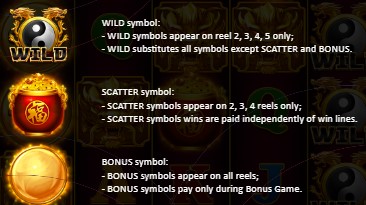 15 Dragon Pearls wild scatter bonus