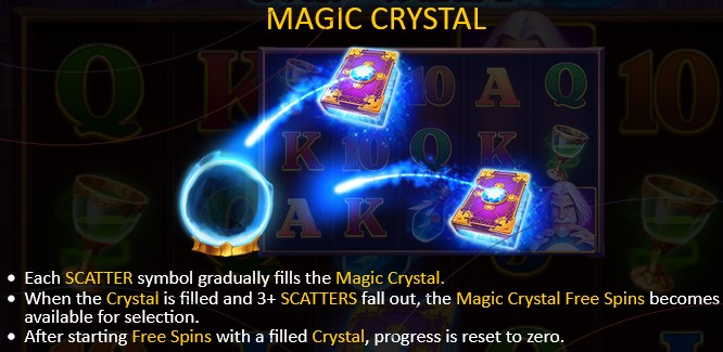 Book of Wizard Crystal Chance MAGIC CRYSTAL