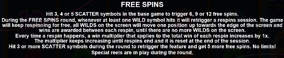 Wild Depths FREE SPINS