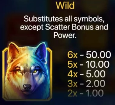 Wolf Power Megaways WILD SYMBOL