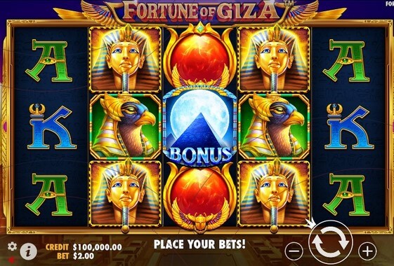 Fortune of Giza Theme